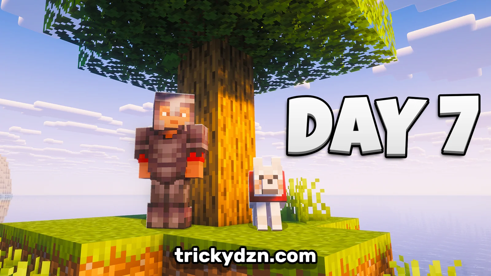 Minecraft thumbnail - Day 7